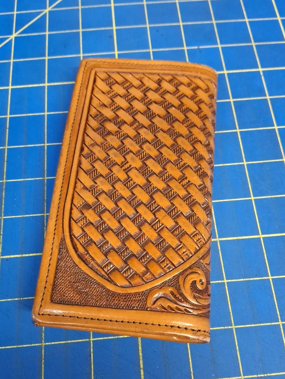 Circle Y Tooled Leather 7